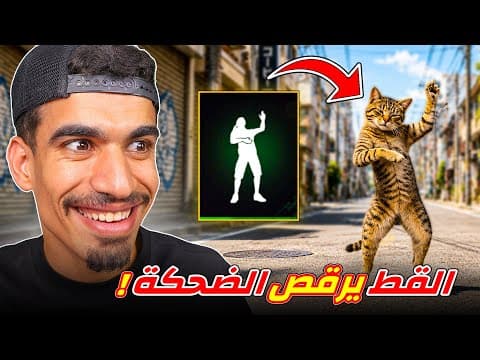 هذا القط يحب فري فاير !!