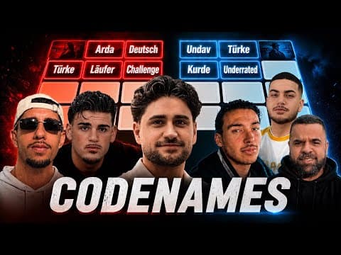 PESTALOZZI RUNDE CODENAMES🤯😂 mit Rohat, Coach, Ali, Jussef & Ayman🔥