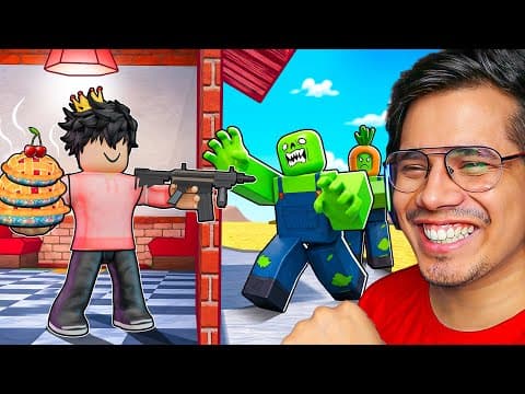 SURVIVE THE ZOMBIE APOCALYPSE IN ROBLOX 😱