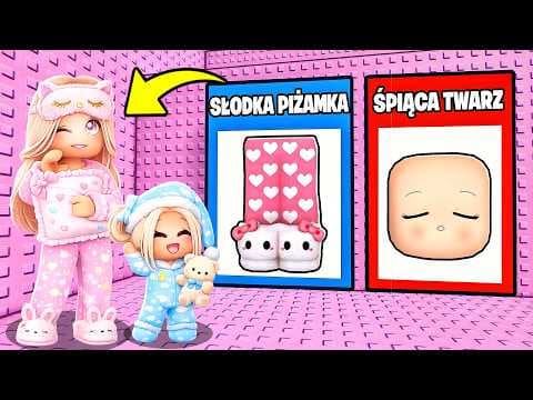 CO WYBIERASZ, ALE TO WIEŻA PIŻAMA PARTY z MAŁĄ AMI w ROBLOX!