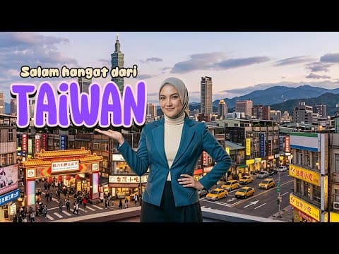 Salam hangat dari Taiwan