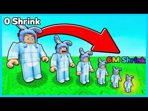 MIPAN & ZUZUZU Setiap Detik Jadi Semakin Kecil! ROBLOX