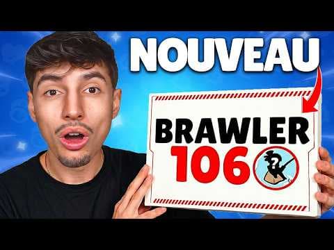BRAWL STARS m'a ENVOYÉ la boite SECRETE du 105 et 106ème BRAWLER (lore brawl stars..)
