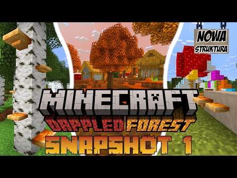 Minecraft: CO NOWEGO? NOWY BIOM i STRUKTURA! OGORM NOWYCH BLOKÓW!  [26.3: Snapshot 1]