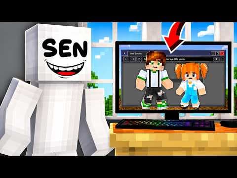 SEN BİZİ İNTERNETİN İÇİNE HAPSETTİN! - Minecraft