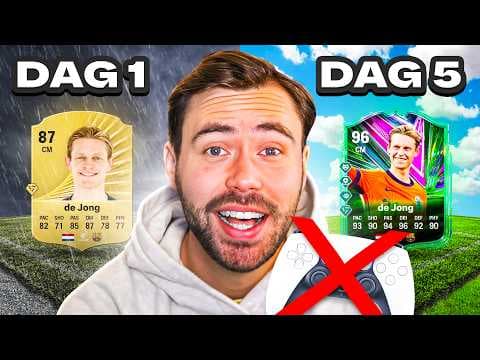 Ik Deed een FC26 Road to Glory zonder te Spelen
