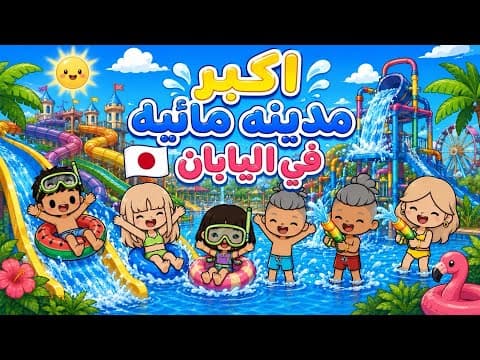 عائلة توكا بوكا 🎀 ( حلقة 112 ) رحنا اكبر مدينه مائيه في اليابان 🇯🇵 / استمتعنا مره 😍 لا يفووتكم
