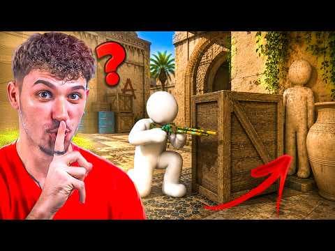 FIZ A CAMUFLAGEM PERFEITA NO MAPA DE CS:GO - MECCHA CHAMELEON