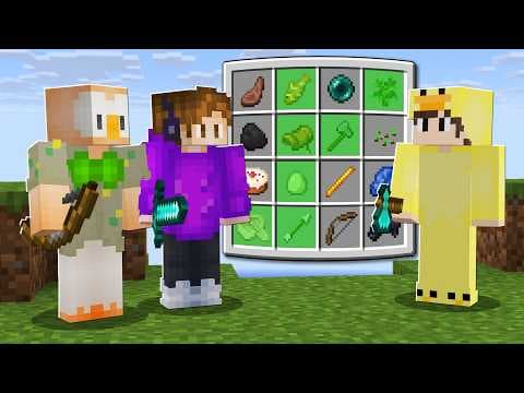Minecraft’ta 2v1 TOMBALA YARIŞI! @YusufTe @Crownlex