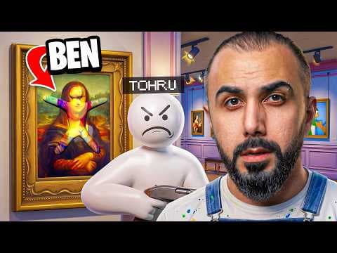 MONA LİSA TABLOSU OLDUM! | EKİPLE MECCHA CHAMELEON