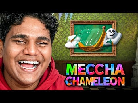 Hide and Seek But With Paint | Meccha Chameleon