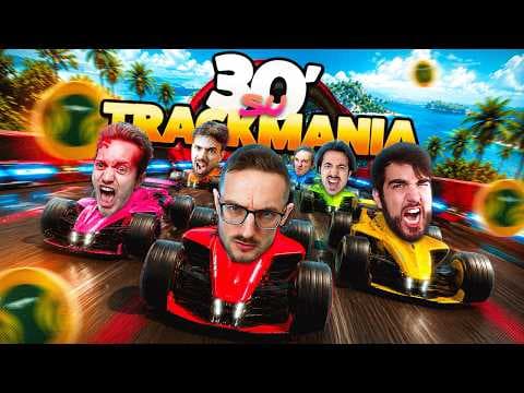 MEZZ'ORA DI PURA FOLLIA E IMPRECAZIONI su TRACKMANIA w/Rohn,Delux,Gabbo,Dread,JTaz e il Masseo 🏎️