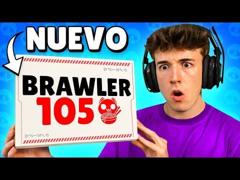 BRAWL STARS ME ENVIA una CAJA MISTERIOSA del NUEVO BRAWLER 105