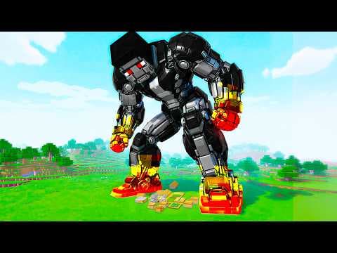 SOBREVIVI me transformando em MEGA ROBÔS!