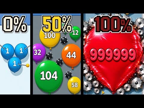 Aku 100% BALON MELETUS di Puff Up