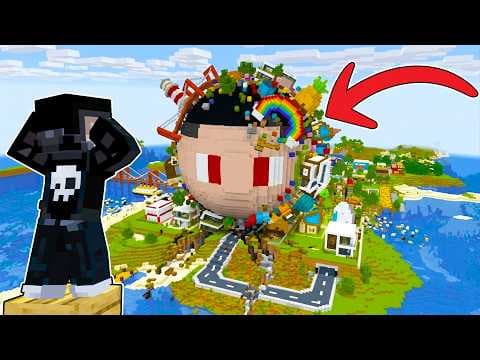 I Became a BALL and DESTROY the WORLD in Minecraft!