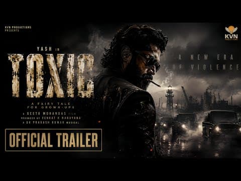 TOXIC Official Trailer (2026) | Yash | A New Era of Violence