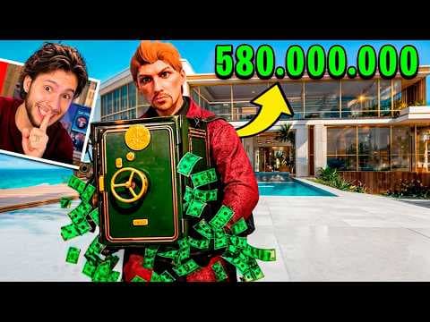 Roubando CASAS DE LUXO no GTA 5 RP!!