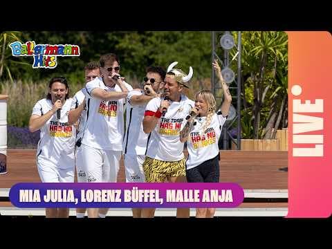 Malle Anja, Mia Julia, Lorenz Büffel - "Der Zug hat keine Bremse" (Live beim ZDF Fernsehgarten)