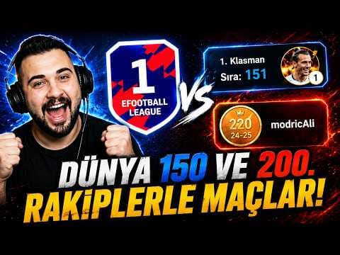 Dünya 150. ve 200. Rakiplerle Maçlar! Bu Sezon Çok Zor Başladı 💪🏻 eFootball Mobile 2026