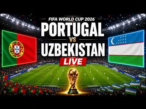 PES 2021 Season Update 2026 | Portugal 🇵🇹 vs Uzbekistan 🇺🇿 | FIFA World Cup 2026 Simulation Gameplay