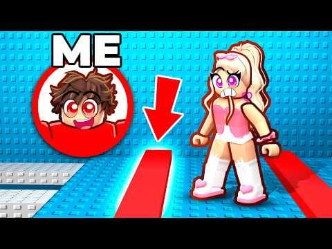 Trolling My Friends in Roblox Hide & Seek Tower!